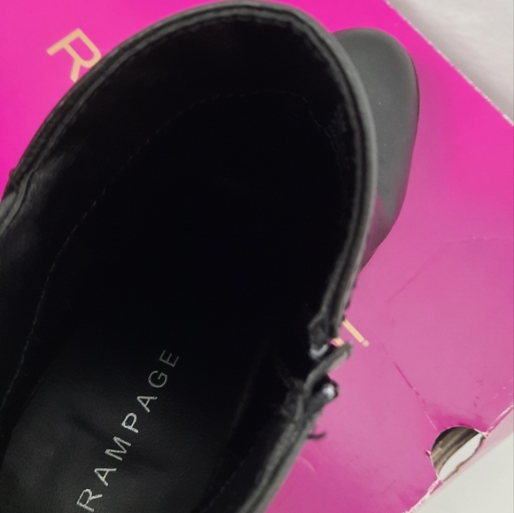 Black Ankle Booties - Picture 4 of 6